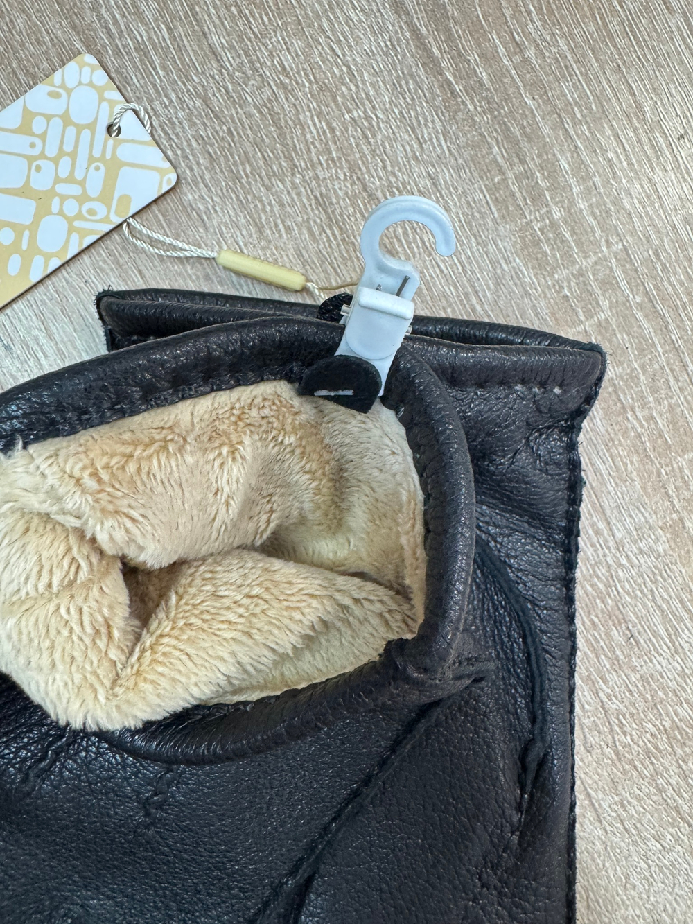 Перчатки. Мужские. Материал верха: Кожа оленя. Подклад: Трикотаж-шерсть. 5 шт.