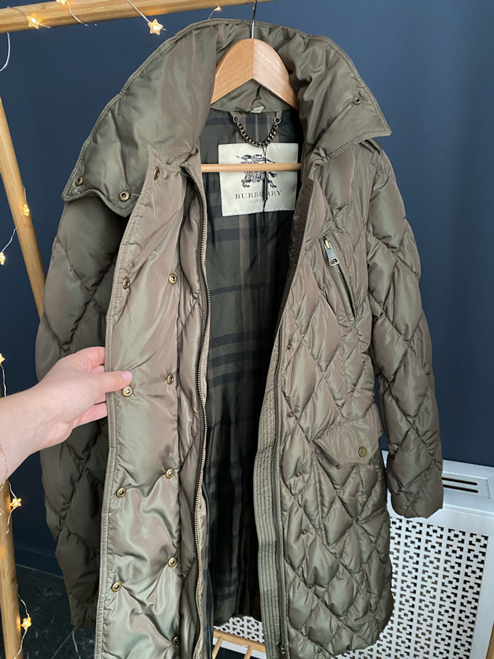 Пуховик Burberry