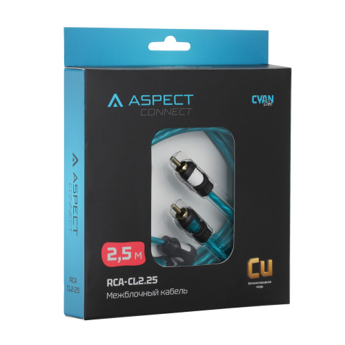 Межблочный провод Aspect Audio RCA-CL2.25