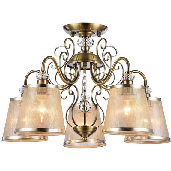 Подвесная люстра Freya Driana FR2405-PL-05-BZ