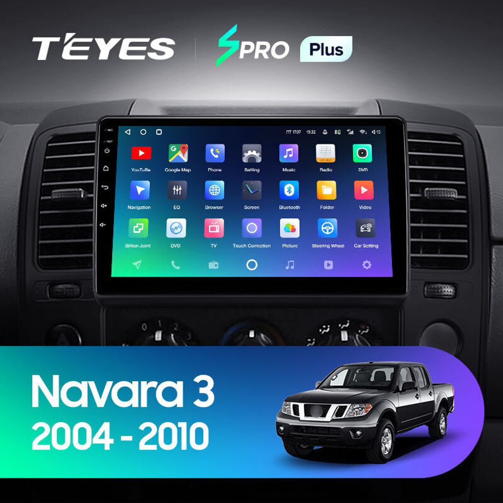 Teyes SPRO Plus 9" для Nissan Navara 2004-2010