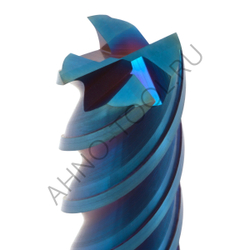 Фреза твердосплавная   8мм (L=100, l=25, хв=8) Z4 45° по закаленной стали BRHM-4EL-D8.0 HRC65 AHNO