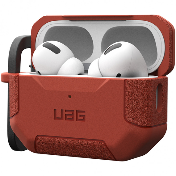 Чехол с карабином UAG Scout Series для AirPods Pro 2 (104123119191), красный