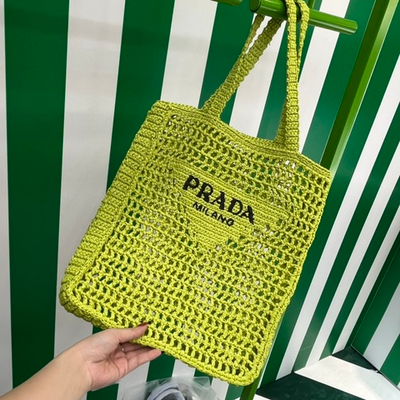 Prada Crochet Tote 38 cm