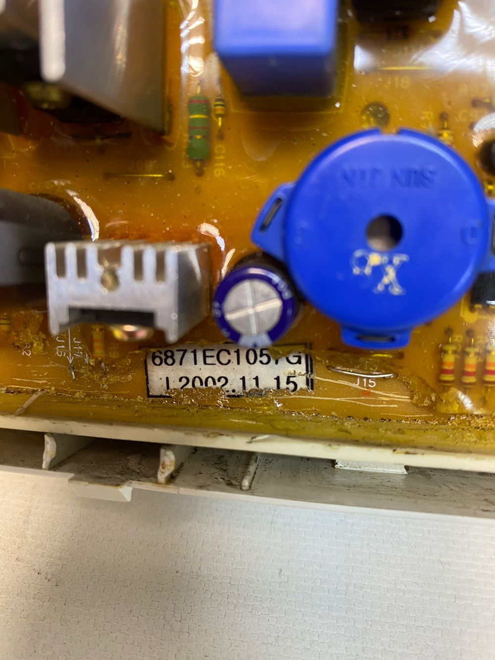 301 Модуль управления для стиральной машинки LG 6871EC1057G Б/У