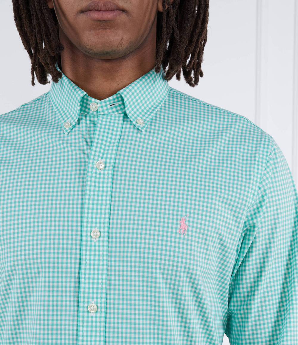 Рубашка POLO RALPH LAUREN - зеленый(710859882)