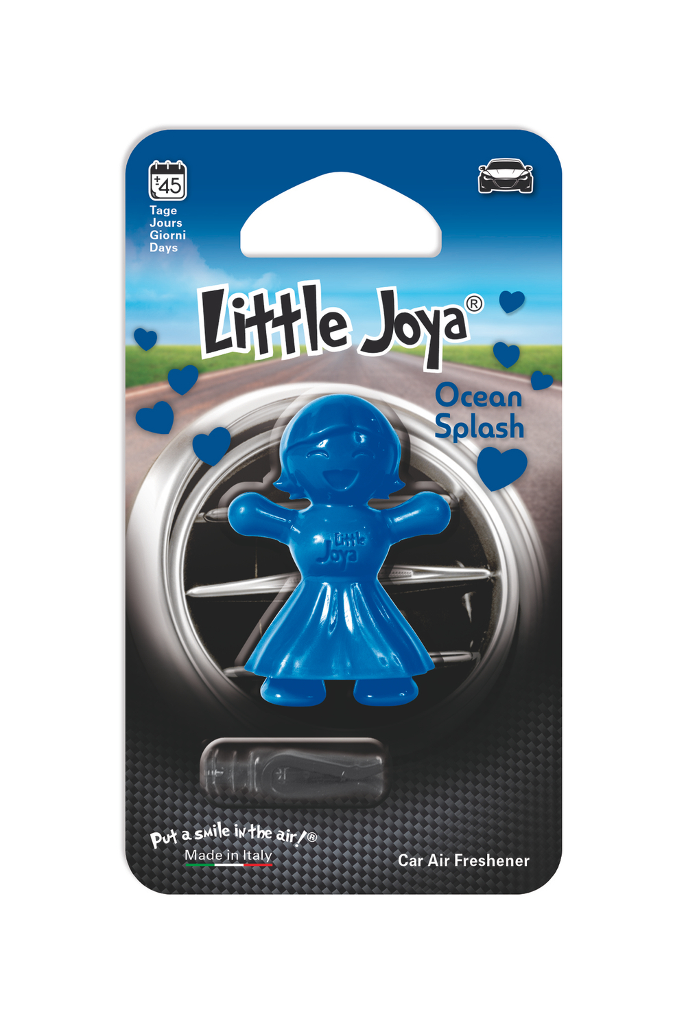 Little Joya Ocean Splash (Океанский бриз) - reflex blue Автомобильный освежитель воздуха