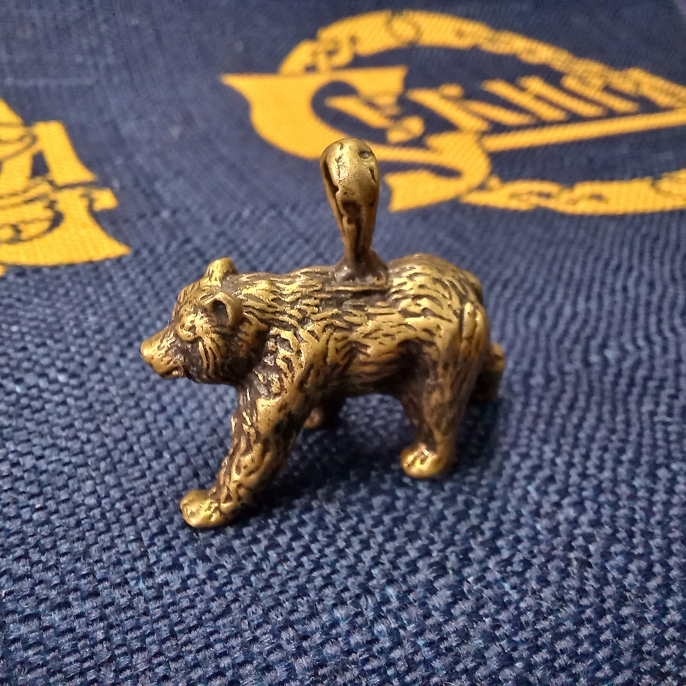 Подвеска. Медведь 
(подвес/статуэтка)