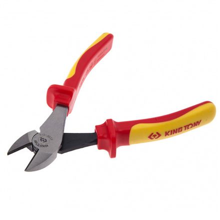 Цена на KING TONY (6236-07A) Бокорезы  силовые 190 мм, диэлектрические