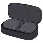 Пенал мягкий 1 отделение 220*100*60 Brauberg Total black, черный, ткань