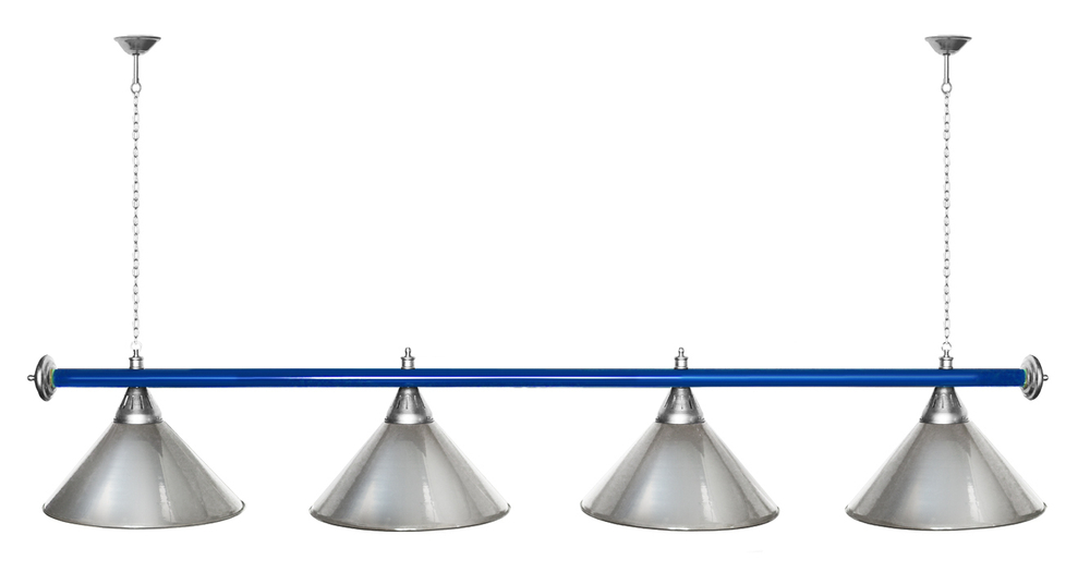 Лампа STARTBILLIARDS 4 пл. (плафоны золотые,штанга золотая,фурнитура золото)