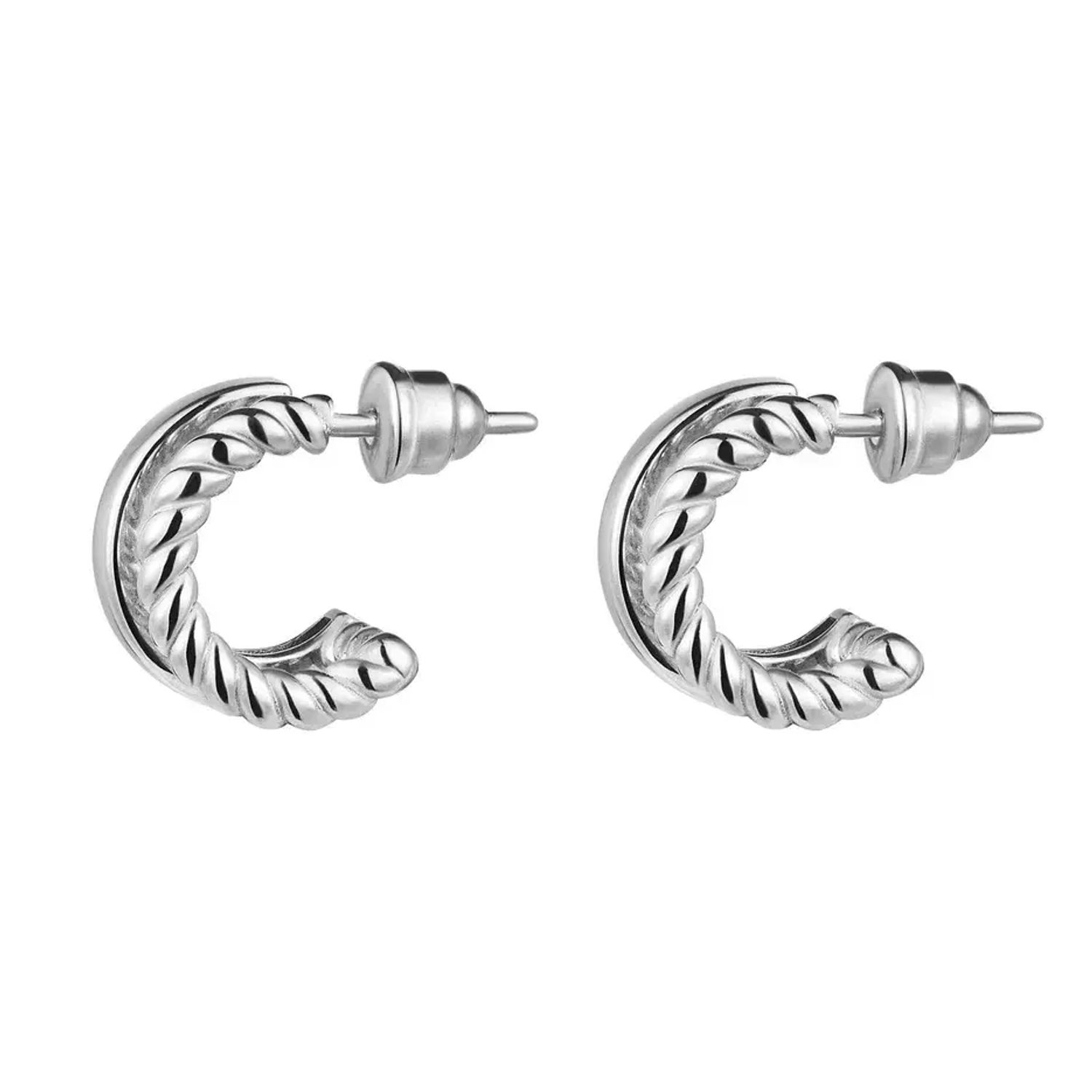 Серьги Double Secret Earrings - Silver