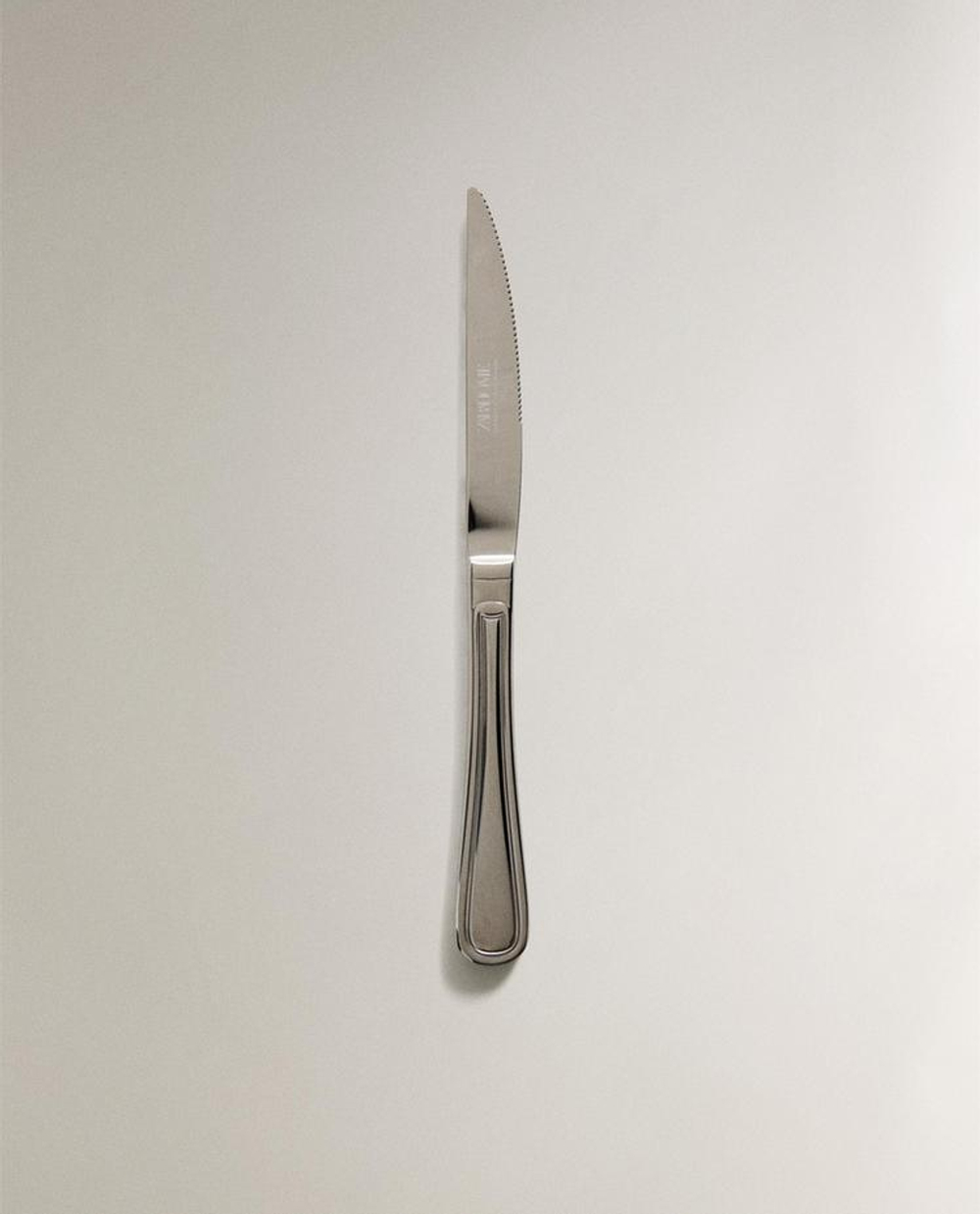 ZARA HOME СТАЛЬНОЙ НОЖ ДЛЯ МЯСА, СТАЛЬНОЙ СЕРЫЙ