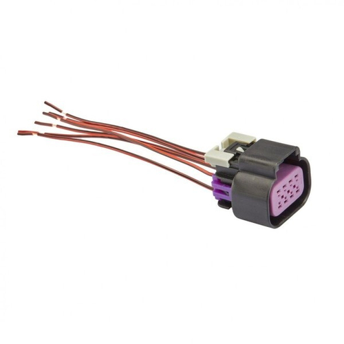 Разъем к эл. приводу и ДПДЗ д/двиг. с электр. педалью акселер. (8 кл) ВАЗ, с проводами (LECAR)