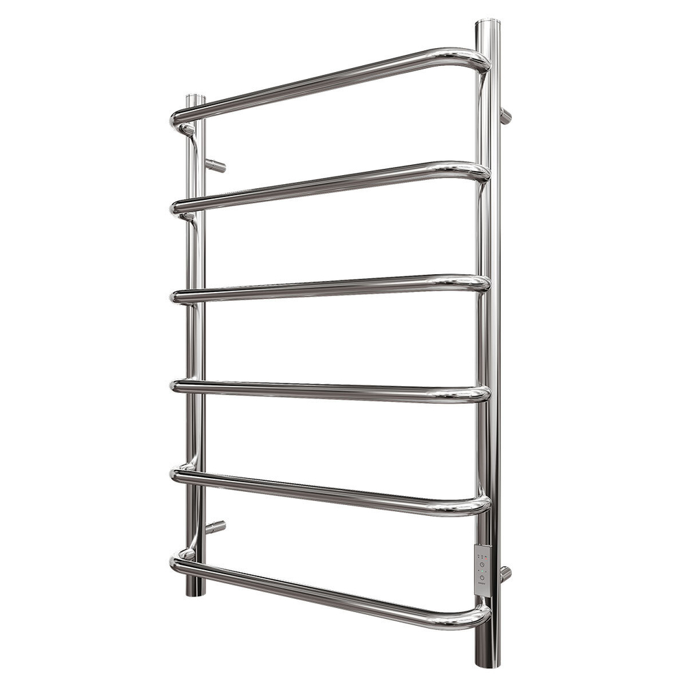 Полотенцесушитель электрический Point Ника PN08848 П6 400x800 диммер справа, хром