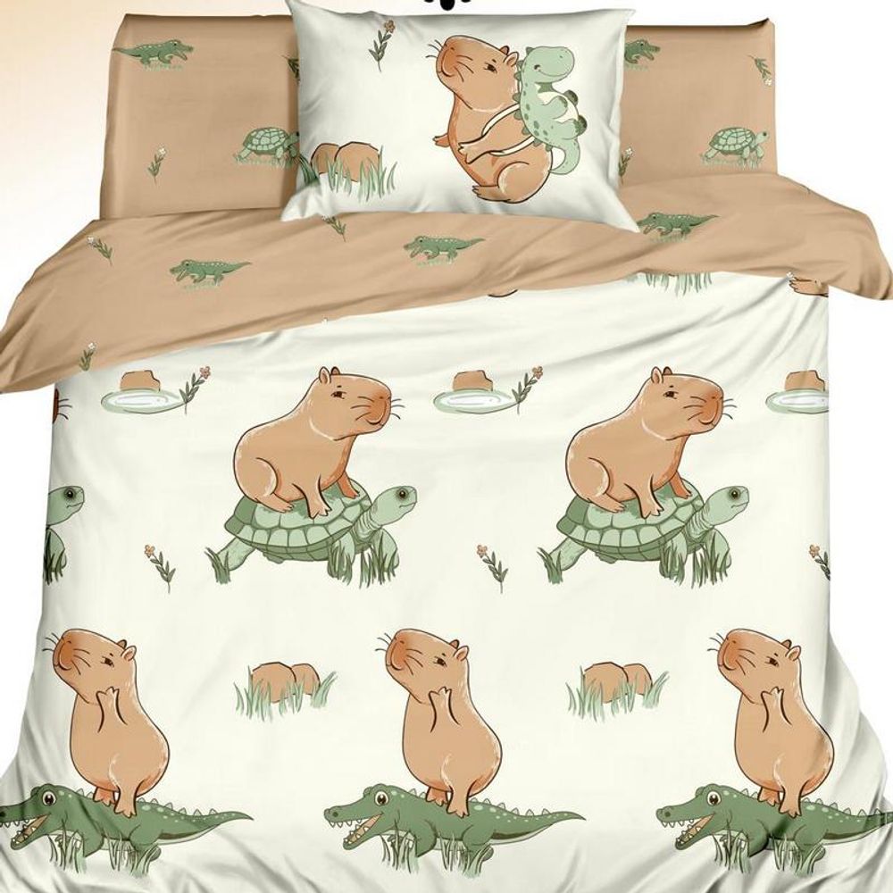 Комплект постельного белья "РУ. С-050", поплин Премиум, 100% хлопок.