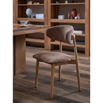 Стул Bergenson Bjorn Stone, мягкий шенилл, кофе с молоком