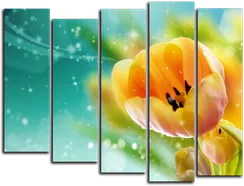 Модульная картина "Праздник весны"