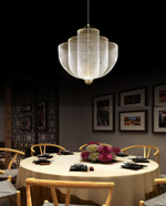 Pendant design lamp  Meshmatics by Moooi D80 (Silver)