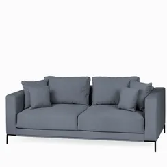 Диван раскладной Colston 230 см, темно-серый