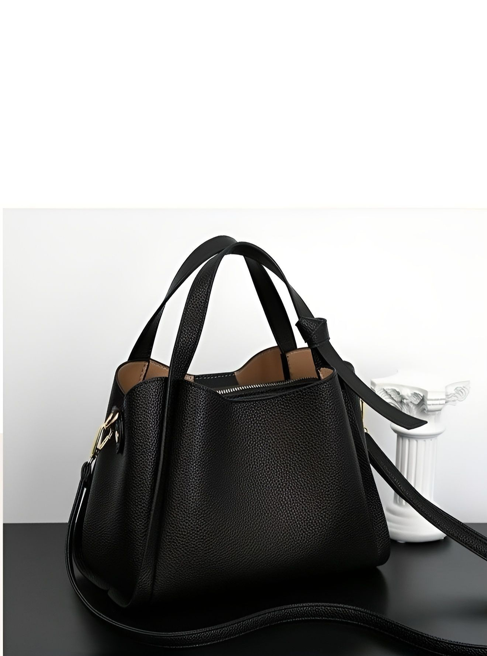 сумка женская натуральная кожа через плечо кросс боди маленькая