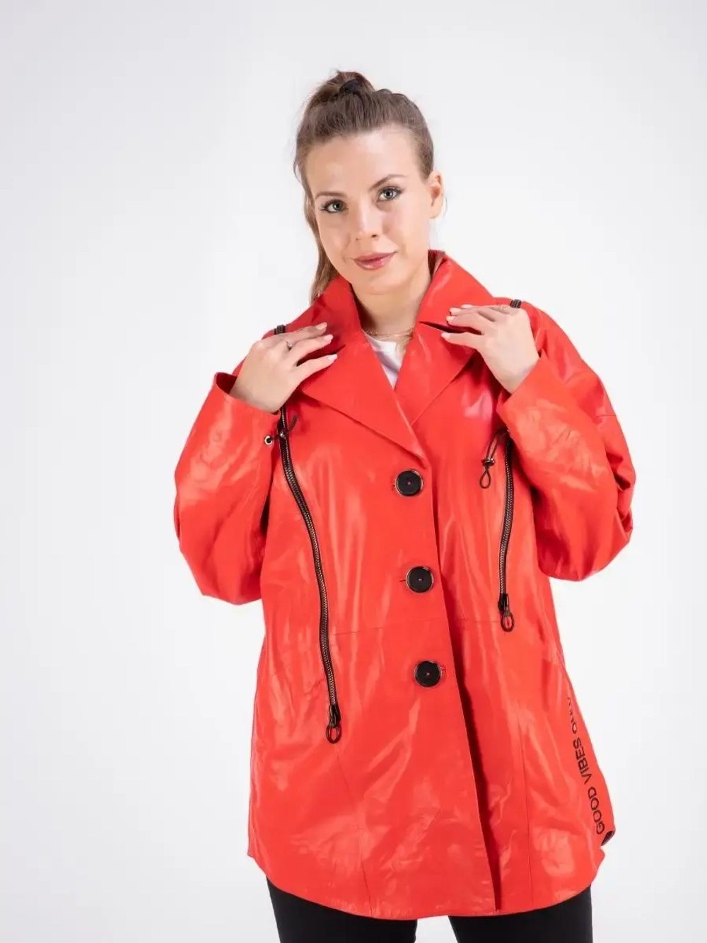 Куртка кожаная из натуральной кожи Турция