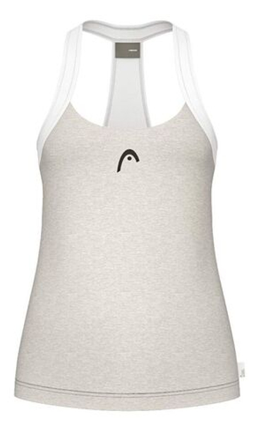 Женский топ теннисный Head Play Tech Tank - willow grey