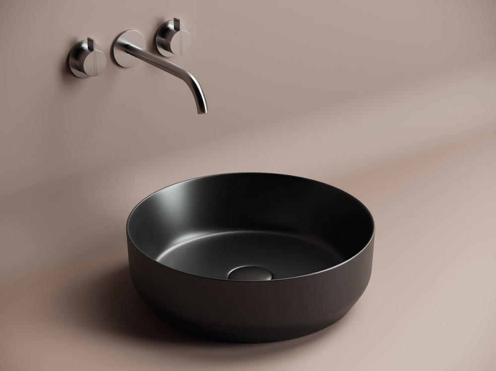 Рукомойник Ceramica Nova Element 39 см CN6022MB, черный матовый