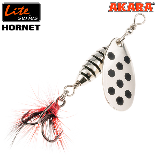 Блесна вращающаяся Akara Lite Series Hornet 1 3,5 гр. 1/8 oz. A01