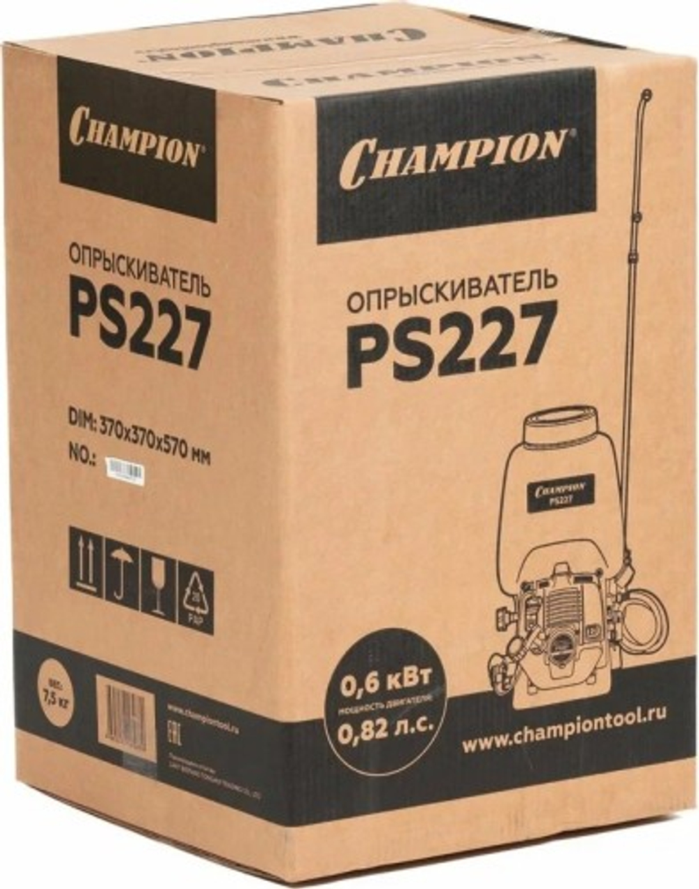 Опрыскиватель бензиновый CHAMPION PS227
