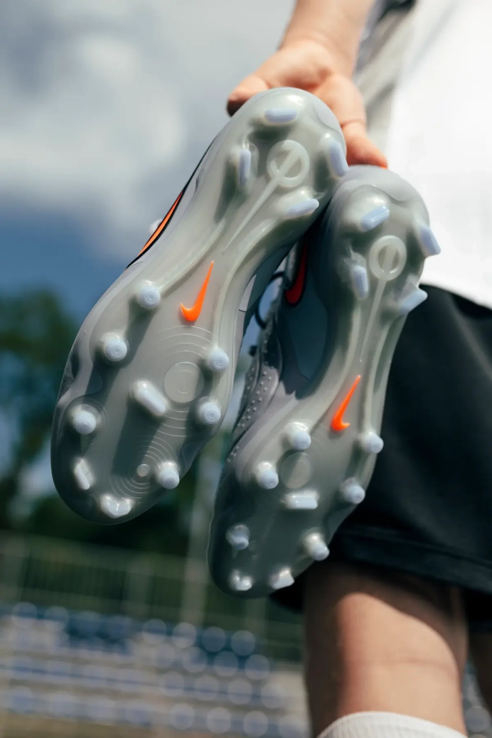 Бутсы Nike Tiempo Legend 10 Elite FG - серый