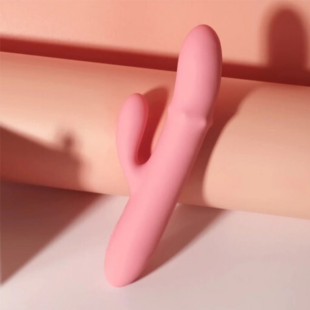 Интерактивный кролик-вибратор Mora Neo c подвижным кольцом из бусин от SVAKOM