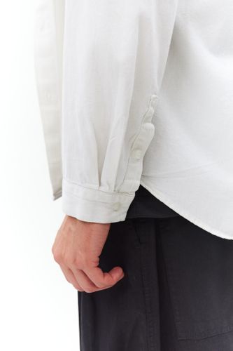 Белая джинсовая рубашка MOSCO