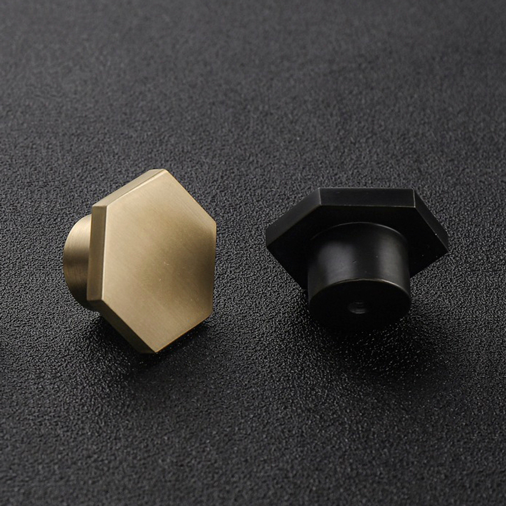 Ручка-кнопка HK005 brass