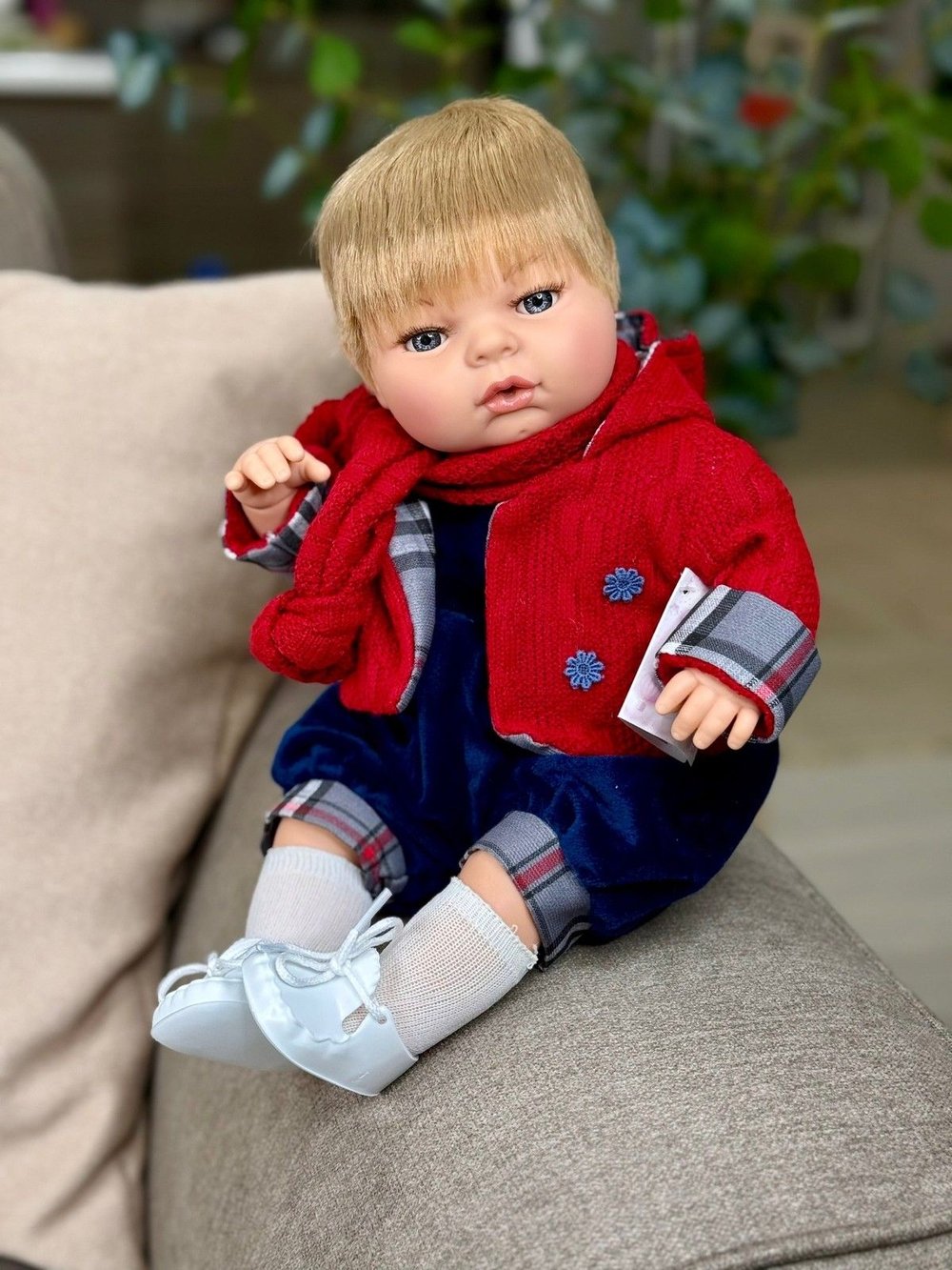 Кукла Berbesa мягконабивная 42см Raul (4312S)