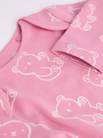 Боди с длинным рукавом для малышей Next N95-296, 5 шт., Молочный, Розовый