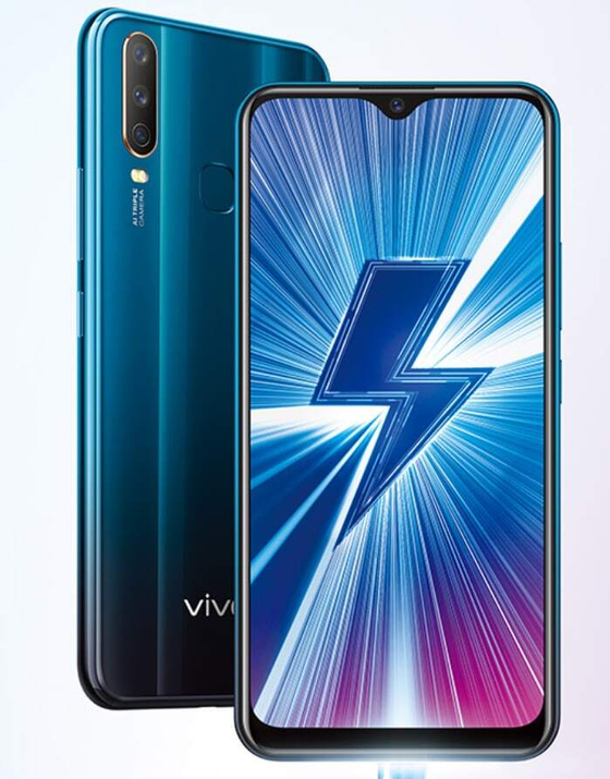 Смартфон VIVO Y17 Mineral Blue 6.35" 1544 × 720 2,3GHz 8 Core 4G