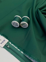 Шерсть с п/а и эластаном костюмно-плательная изумрудная