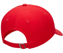Теннисная кепка Nike Club Unstructured Futura Wash Cap - university red/black