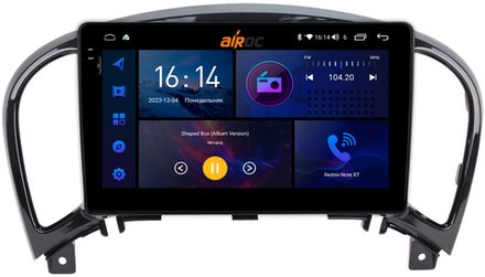 Магнитола для Nissan Juke 2011-2019 - AIROC 2K RI-1210 Android 12, QLed+2K, ТОП процессор, 8/128Гб, CarPlay, SIM-слот