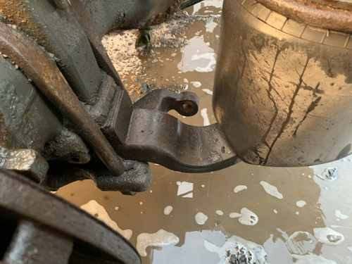 Полурессора левая