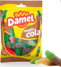 Мармелад жев. HALAL "Кола бутылочка в сахаре" 80гр /DAMEL Испания/