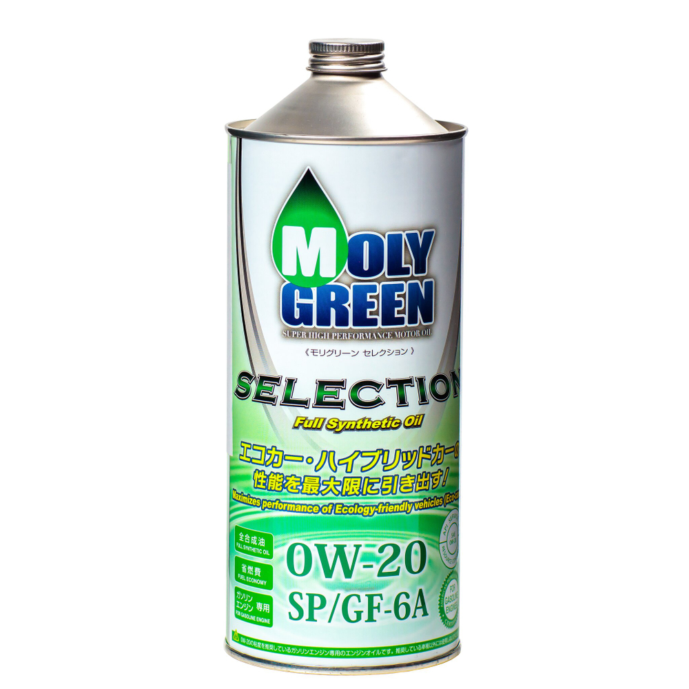 Моторное масло MolyGreen Selection 0W20 SP･GF-6A 1л