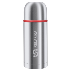 Термос Relaxika 102 (0,75 литра), 2 чашки, стальной