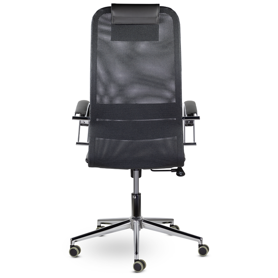 Кресло СН-601 Соло хром SoloСН Ср S-0422/TW-72/S-0422 (темно-серый/серый/темно-серый)