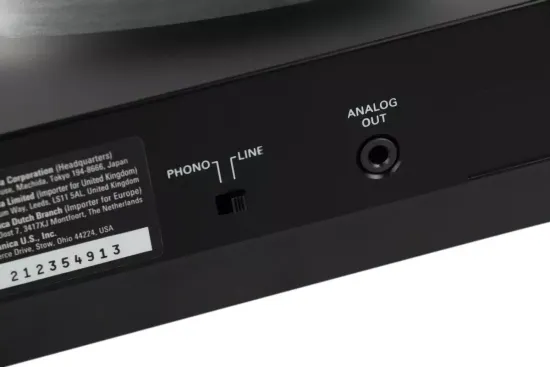 Проигрыватель винила Audio-Technica AT-LP60XUSB Black