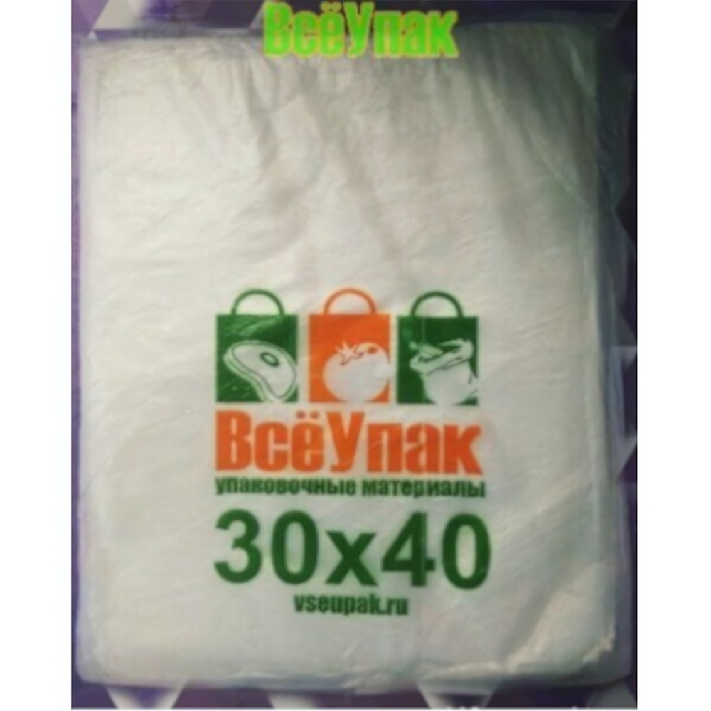 Фасовка 30*40*10мкм ВСЁУПАК, пачка 1000 гр, цена за пачку