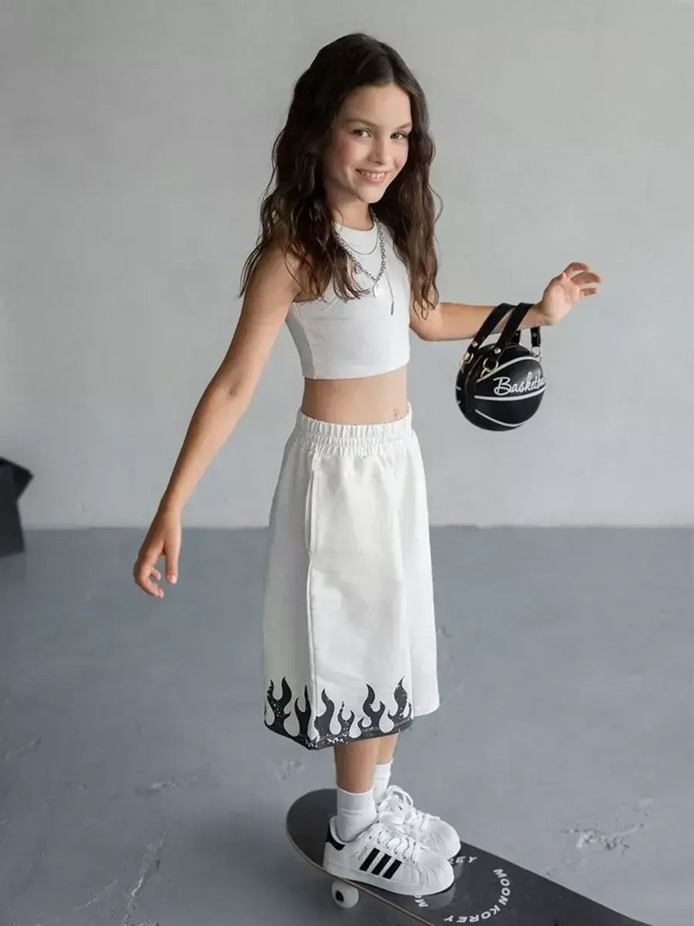 Кроп Топ для девочки летний