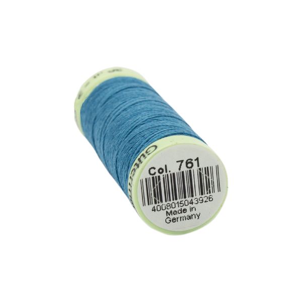 Нитки отделочные Gutermann Top Stitch 30 (30 метров), 5 кат. | 761 св.бирюза