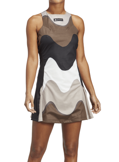 Женская Платье теннисное Adidas Marimekko Tennis Dress - разноцветный/black